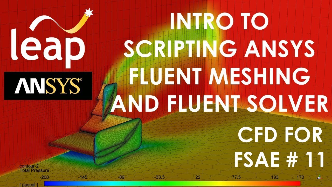 Intro to scripting ANSYS Fluent Meshing and Fluent Solver   CFD for FSAE #11