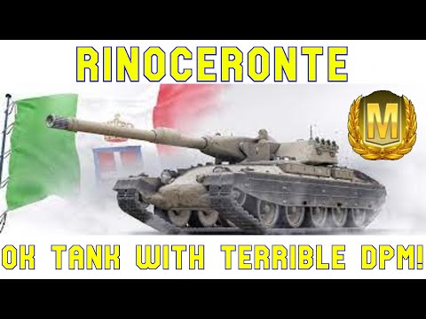 Rinoceronte Ok Tank With Terrible DPM ll Wot Console - World of Tanks Console Modern Armour