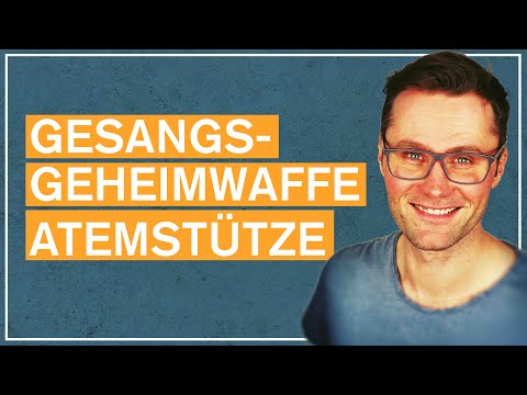 Atemstütze für GESUNDES & KRAFTVOLLES SINGEN