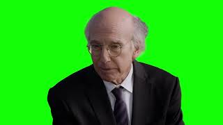 Larry David "my interest is piqued" Curb Your Enthusiasm green screen