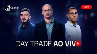 🔵 DAY TRADE AO VIVO DA CM CAPITAL: Mini-índice, Minidólar, Ações, e Futuro de Bitcoin (22/01/26)