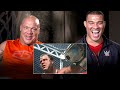 Kurt Angle And His Son Jason Jordan Watch Hell In A Cell WWE Playback