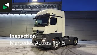 Mercedes-Benz Actros 1845 4X2 GigaSpace Retarder MirrorCam Navi Euro 6 truck tractor | Image 4 - Autoline