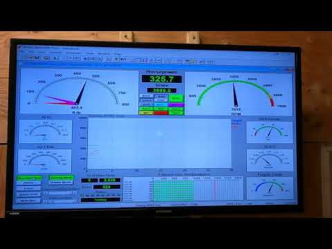 455 Pontiac on the dyno