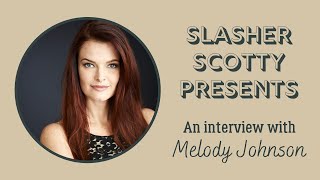 Melody Johnson Interview video