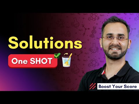 Solutions in One Shot | NCERT Recap