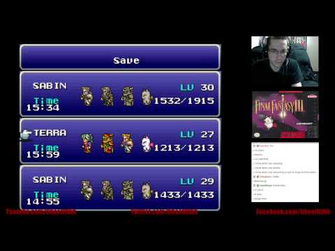 Let's Play Final Fantasy 3 (SNES) Part 65 - Terra Recovered. Locke is Next.