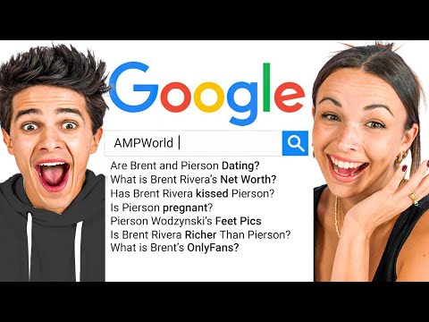 Most Searched Internet Questions Brent Rivera & Pierson Wodzynski!