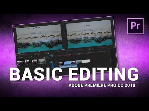 Adobe Premiere Pro / Basic Editing (Tutorial)