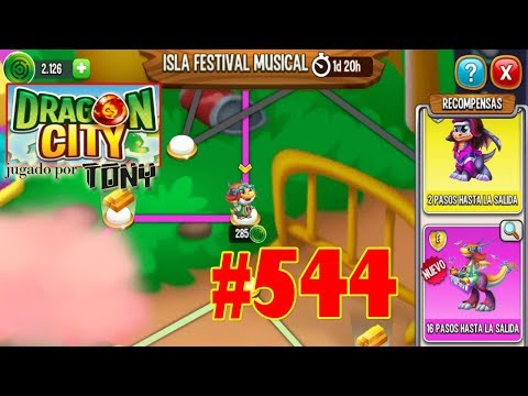 Dragon City "Capítulo 544 - La Isla Festival Musical (y 2ª parte)" por Tony