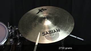 Video thumbnail for USED Sabian 20" Xs20 Rock Ride - 2730g by The Drum Shop - Portland, Maine