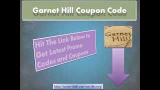 Garnet Hill Coupon Code - Save Money with Garnet Hill Coupon Code 2013