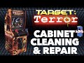 Target Terror Gold Arcade Cabinet Clean Up Repair