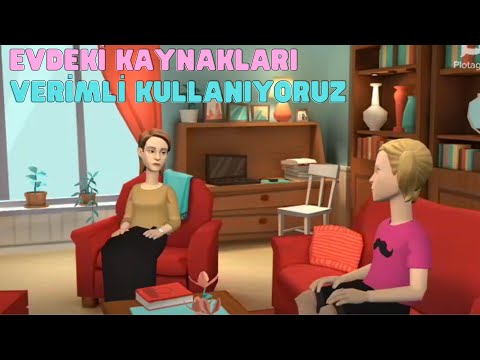 Evdeki Kaynakları Verimli Kullanıyoruz - Hayat Bilgisi