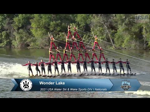 Wonder Lake Water Ski Show Team - 2021 Division 1 Show Ski Nationals