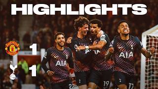 Solanke strikes late 💪 | Man Utd 1-1 Spurs | Premier League Highlights