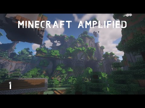 Minecraft Amplified | New Beginnings! | Minecraft Survival (Ep. 1)