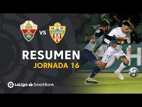 Resumen de Elche CF vs UD Almería (1-1)
