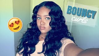Big, Fluffy, Bouncy Curls Tutorial | Luvin Hair Aliexpress
