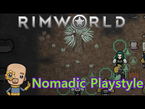 How to play Nomadic in Rimworld Royalty (No mod required)