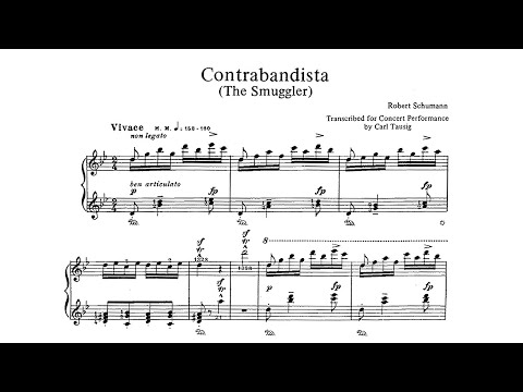 Schumann (arr. Tausig) - The Contrabandist - Sascha Gorodnitzki, 1951 - Capitol P8374