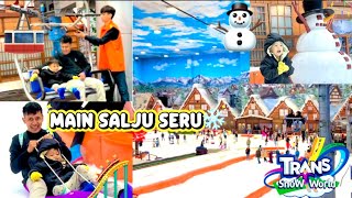Download lagu DINGIN BANGET!! 🥶 Hanan Hanin Main Salju & Wahana Seru di Trans Snow Bintaro! mp3