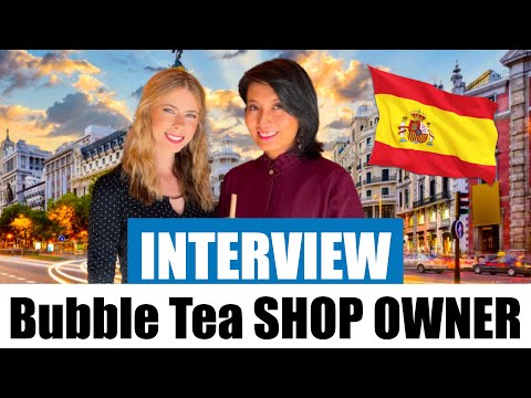 , title : 'Madrid's Hottest New Bubble Tea Shop ~ Owner Interview!'