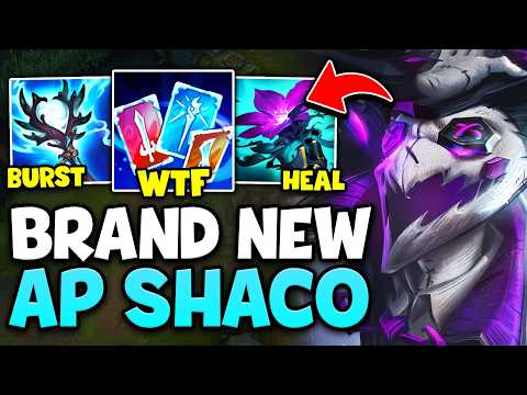 A DIFFERENT WAY OF PLAYING FULL AP SHACO! (SO MUCH BURST DAMAGE)