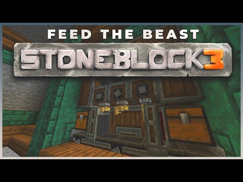FTB Stoneblock 3 Processor Automation and Digital Storage - EP6