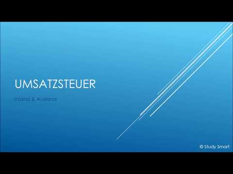 Umsatzsteuer 06 - Inland und Ausland