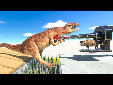 DEADLY SPIKE and SPIKE FLOOR TRAP Animal Revolt Battle Simulator
