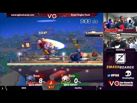 Phoenix Saga 6 - MJG (Meta Knight) Vs. Darkfire (Meta Knight) - Pools - SSBB