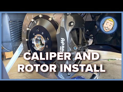 BMW M2 CS AP Racing by Essex Radi-CAL BBK CALIPER AND ROTOR INSTALLATION (F87)