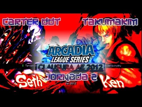 Liga Clausura SSFIV AE 2012: Carter DDT vs TakumaKim [Jornada 2]