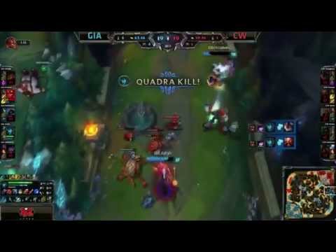 Giants Adryh showing off his Kalista