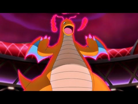 Dynamax Dragonite vs Mega Gardevoir (SUB) - Lance vs Diantha - Pokémon Journeys: The Series