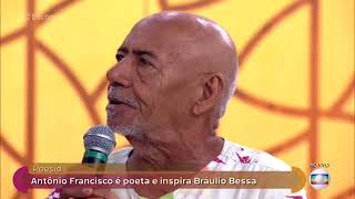 Encontro com Fátima Bernardes Especial Poeta Antônio Francisco 25/08/2017