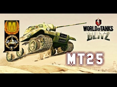 Mt25 world of tank blitz with Gun 76mm S-54 aced gameplay 3000 DMG