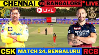 Live: CSK Vs RCB, Match 24 IPL Live Scores & Commentary | IPL LIVE 2023 | Chennai vs Bangalore