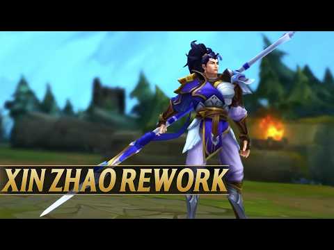 XIN ZHAO REWORK PREVIEW - League of Legends