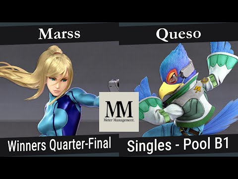 Marss (Zero Suit Samus) vs Queso (Falco) - Winners Quarters Pools - Meter Management