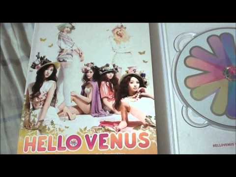 Hello Venus - 1st Mini Album 'Venus' [CD Unboxing]