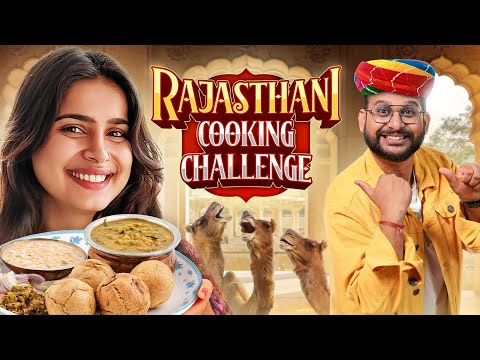 Cooking Challenge - Sahil vs Sonal 🫕🐪🍴| Rajasthan Special | Mad for Fun