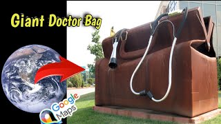 I found giant doctor Bag #googlemap #googleearth