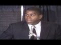 Magic Johnson HIV announcement Part 1 