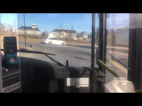 Bus ride line 2 from Björnögården to Vinggatan.