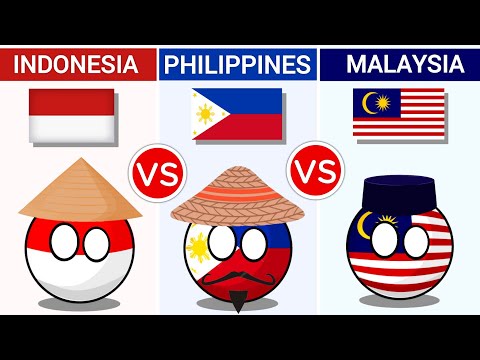 Indonesia vs Malaysia vs Philippines - Country Comparison 2024