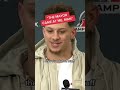 Patrick Mahomes with an all-time quote ? #shorts