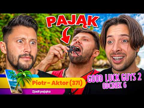 PIOTR OGLĄDA SIEBIE, JAK DOMINUJE GENETYCZNIE w GOOD LUCK GUYS 2 Odcinek 6 feat. Piotr Mróz