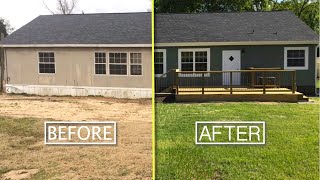 5 Minute House Flip! | Double Wide Mobile Home | Before & After